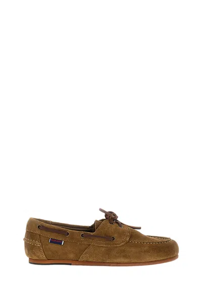 Sebago Owen Boat Shoes In Brown