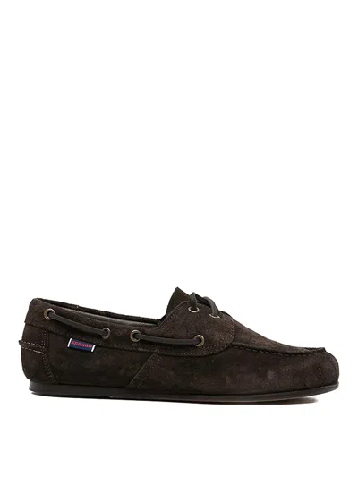Sebago Owen Suede Boat Shoes In Brown