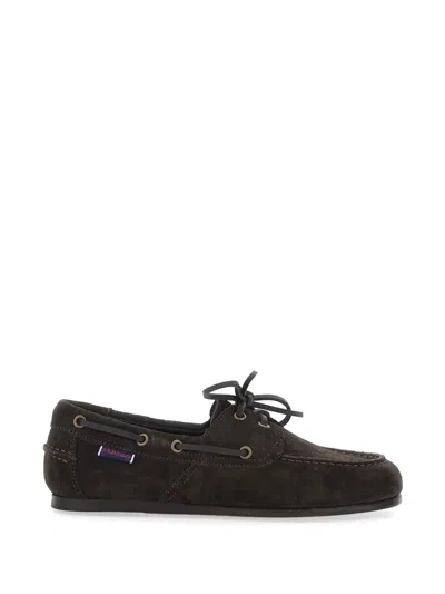Sebago Owen Lace-up Boat Loafers In Transparent