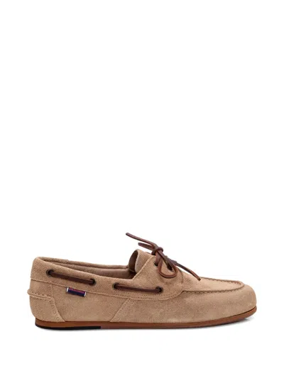 Sebago Owen Lace-up Loafers In Brown