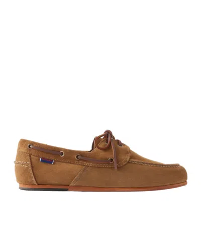 Sebago Owen Lace-up Loafers In Brown