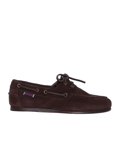 Sebago Owen Lace-up Loafers In Brown