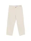Sebago Milton Harringbone Trousers In Neutral