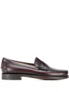 Sebago Bottega Veneta Black Nappa Leather Leaf Sandals In Brown