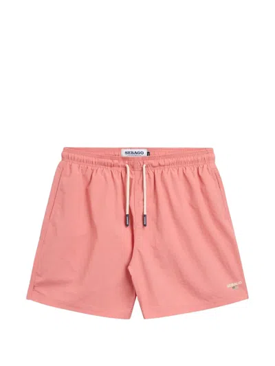 Sebago 벤드 매듭 쇼츠 In Pink
