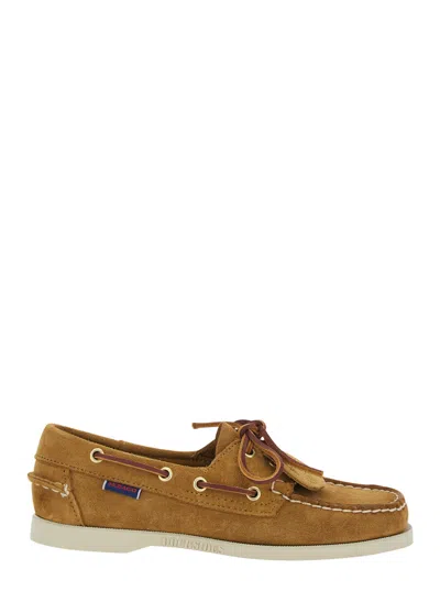 Sebago Portland Artisan Loafer In Beige
