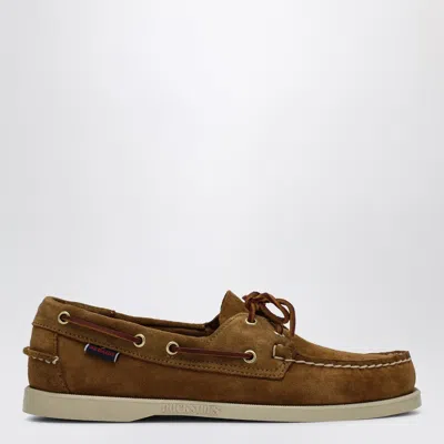Sebago Portland Artisan Loafer Curry Beige In Brown