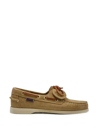 Sebago Portland Artisan Ox Suede Boat Shoes In Brown