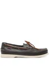 Sebago Portland Martellato Loafers In Black