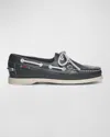Sebago Woman Loafers Navy Blue Size 6 Soft Leather In Blue Navy