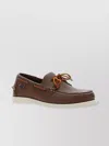 Sebago Brown Leather Docksides Portland Loafers