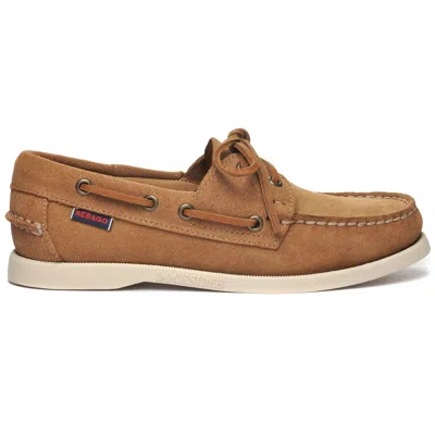 Sebago Portland Flesh Out In Brown