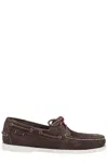 Sebago Portland Flesh Out Boat Loafers In Abu Moka