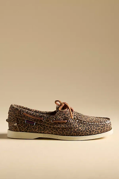 Sebago Portland Flesh Out Boat Shoes In Multicolor