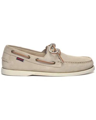 Sebago Portland Flesh Out Leather Boat Shoe