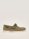 Sebago Portland Flesh Out Suede Loafers In Militare