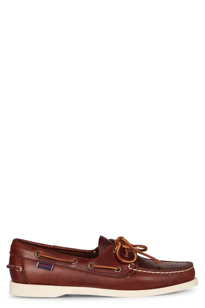 Sebago Portland Leather Boat Shoes