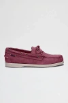 SEBAGO PORTLAND ROUGH OUT BOAT SHOE IN ROSE CUPCAKE, WOMEN'S AT URBAN OUTFITTERS