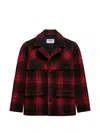 Sebago Ranger Check-pattern Multi-pocket Jacket In Black