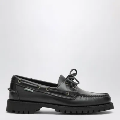 Sebago Ranger Suede Loafers In Black