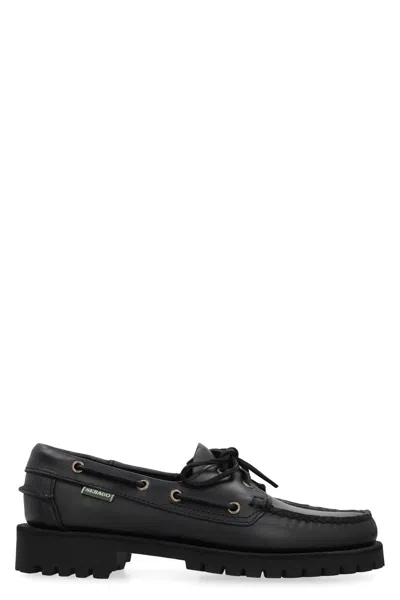 SEBAGO SEBAGO RANGER WAXY LEATHER MOCCASINS