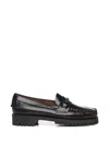 Sebago Solid Color Loafers In Brown