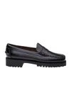 Sebago Round Head Loafer Shoes In Black
