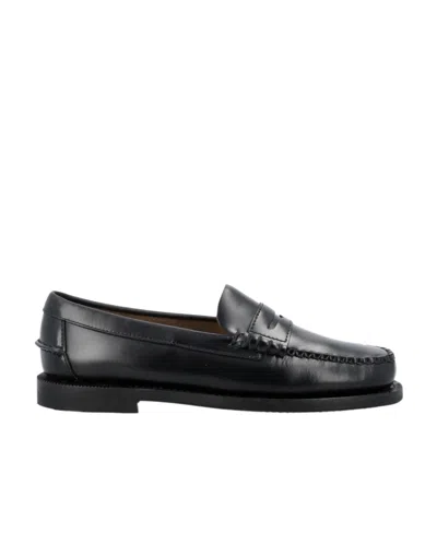 Sebago Round-headed Love Shoes In Black