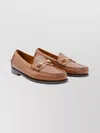 Sebago Round Toe Loafers Gold Tone Hardware In Brown