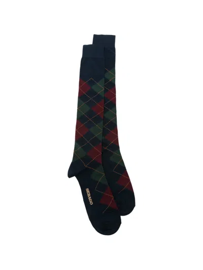 Sebago Sabattus Socks With Argyle Pattern