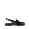 Sebago Dan Polaris Slingback Loafer In Black