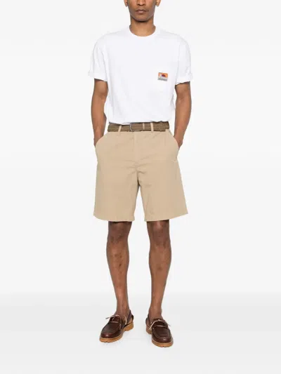 Sebago Sasanoa Buttonned Shorts In Gray