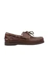 Sebago Schooner Boat Shoes In Brown