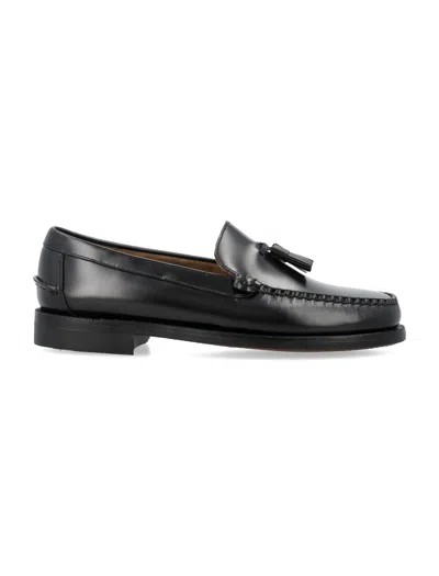 Sebago Tassels Dan Loafers In Black