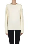 Sebago Shetland Wool Pullover In White