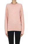 Sebago Shetland Wool Pullover In Salmon
