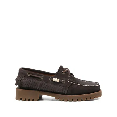 Sebago Suede Loafers In Brown