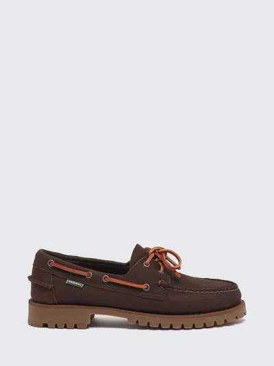 Sebago Shoes Men In Brown