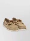 Sebago Slip-on Shoes With Rubber Sole And Suede Finish