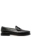 Sebago Mocassino Dan Studs 902 Black In Black