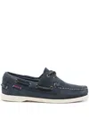 Sebago Suede Boat Shoes In Blue