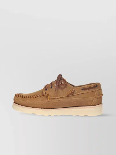 Sebago Suede Boat Shoes Metal Eyelets