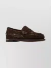 Sebago Suede Dan Loafers Featuring Stitch Detailing In Brown