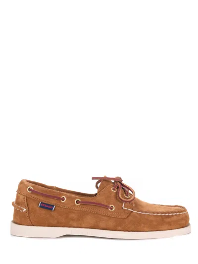 Sebago Suede Loafers In Blue