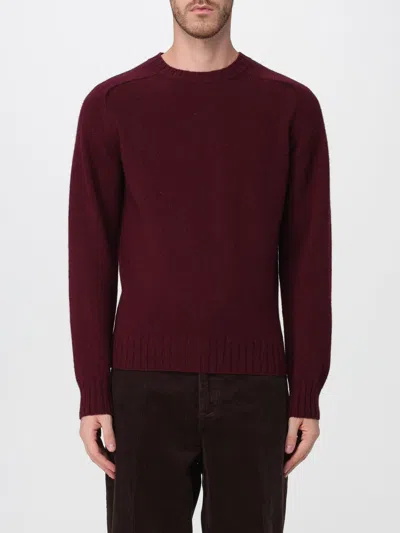 Sebago Sweater Men Color Burgundy
