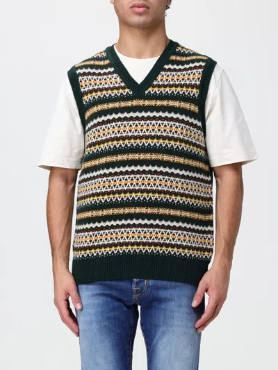 Sebago Sweater Men Color Green In Multi