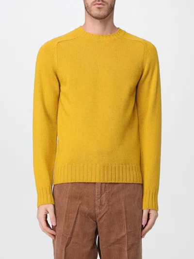Sebago Sweater Men Color Ocher In Yellow