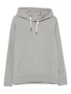 Sebago Relaxed-fit Gray Hoodie With Drawstring In Gray