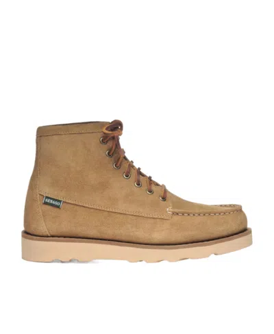 Sebago Tala Suede Boots In Brown