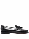 Sebago Classic Will Leather Tassels Loafers In Black
